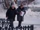 Людмила Навальная и адвокат Василий Дубков в Салехарде, 17.02.24. Фото: Reuters