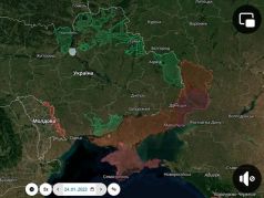 Линия соприкосновения в Украине. Скрин видео: www.facebook.com/sn258